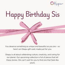 Okapu Gift Card