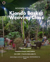 Kiondo Basket Weaving Group Class - Nairobi Circle