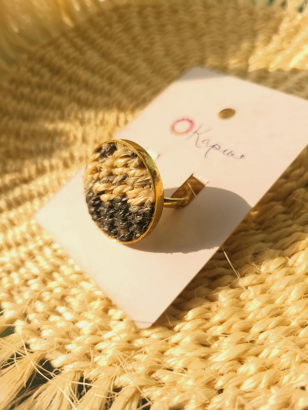 Nguru Ring - Black + White