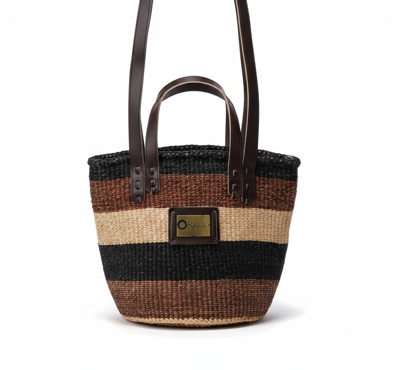 Zuhura Classic Okapu Kiondo Bag